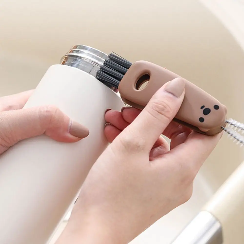 Щетка для чистки детских бутылок с мультяшным медведем
Щетка для чистки детских бутылок с мультяшным медведем