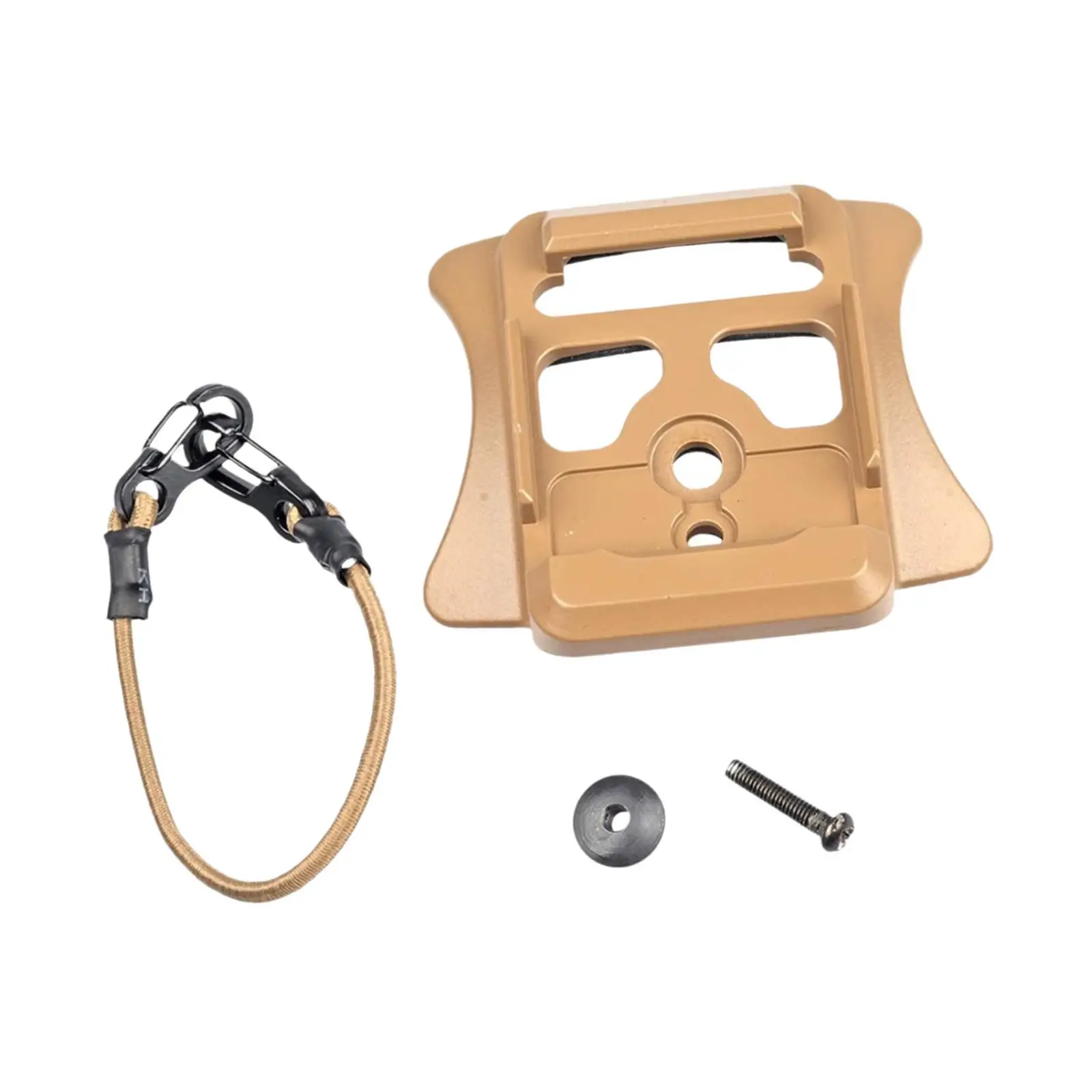 Nvg Mount Base Device Mount Double-head Hook Elastic Rope Gear Holder for Adventure Hiking Hunting
Nvg Mount Base Device Mount Double-head Hook Elastic Rope Gear Holder for Adventure Hiking Hunting