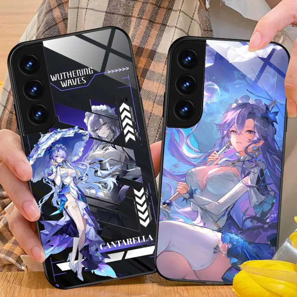 Wuthering Waves Cantarella Phone Case for Samsung Galaxy S26 S25 S24 S23 S22 S21 S20 Note20 Plus FE Ultra Glass Colorful Cover
Wuthering Waves Cantarella Phone Case for Samsung Galaxy S26 S25 S24 S23 S22 S21 S20 Note20 Plus FE Ultra Glass Colorful Cover