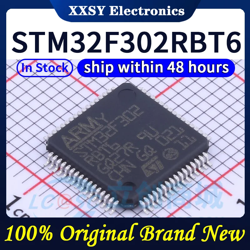 STM32F302RBT6 High quality New
STM32F302RBT6 High quality New