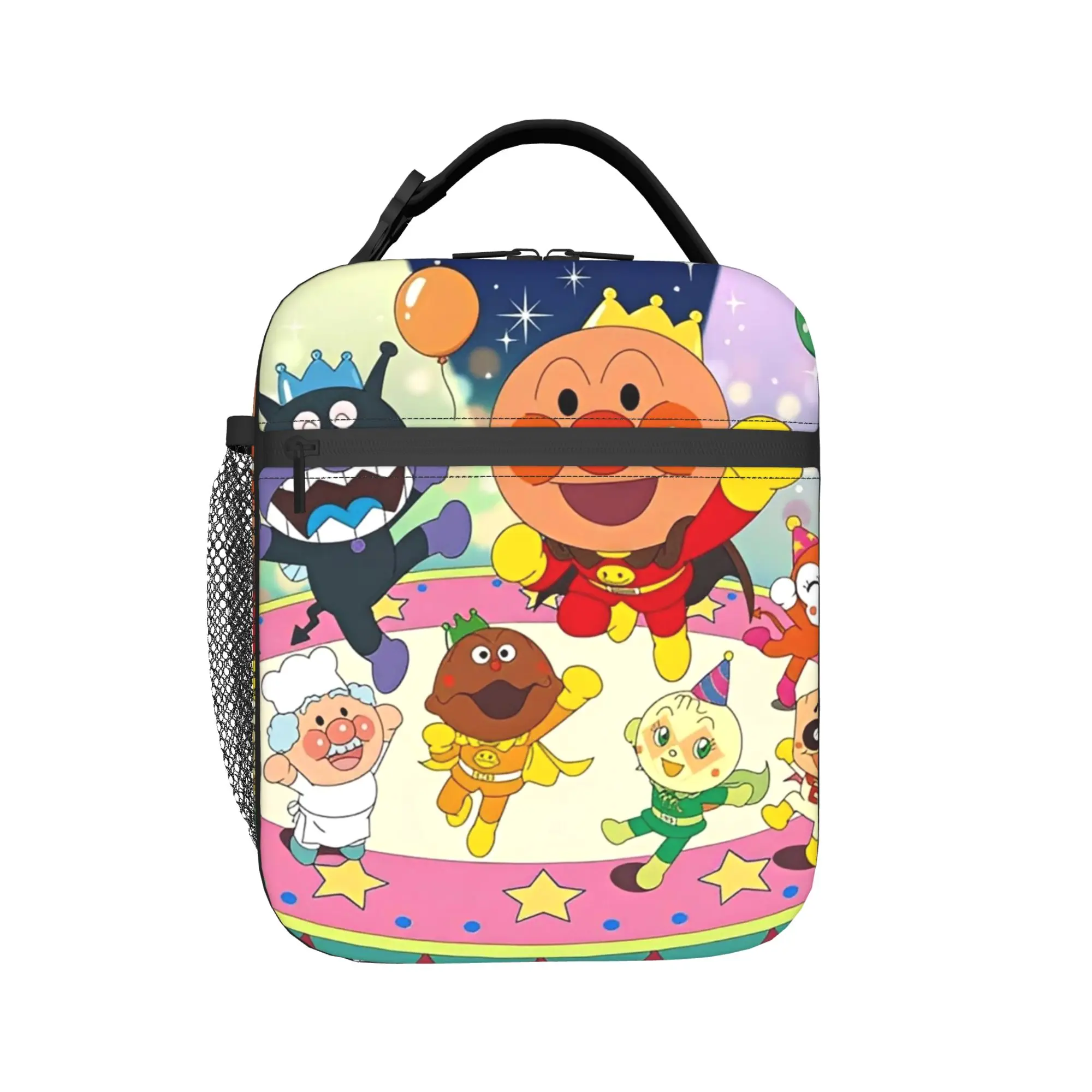 A-Anpanmans Anime Cartoon Insulated Lunch Bag High Capacity Baikinman Dokinchan Horaman Reusable Thermal Bag Tote Lunch Box
A-Anpanmans Anime Cartoon Insulated Lunch Bag High Capacity Baikinman Dokinchan Horaman Reusable Thermal Bag Tote Lunch Box