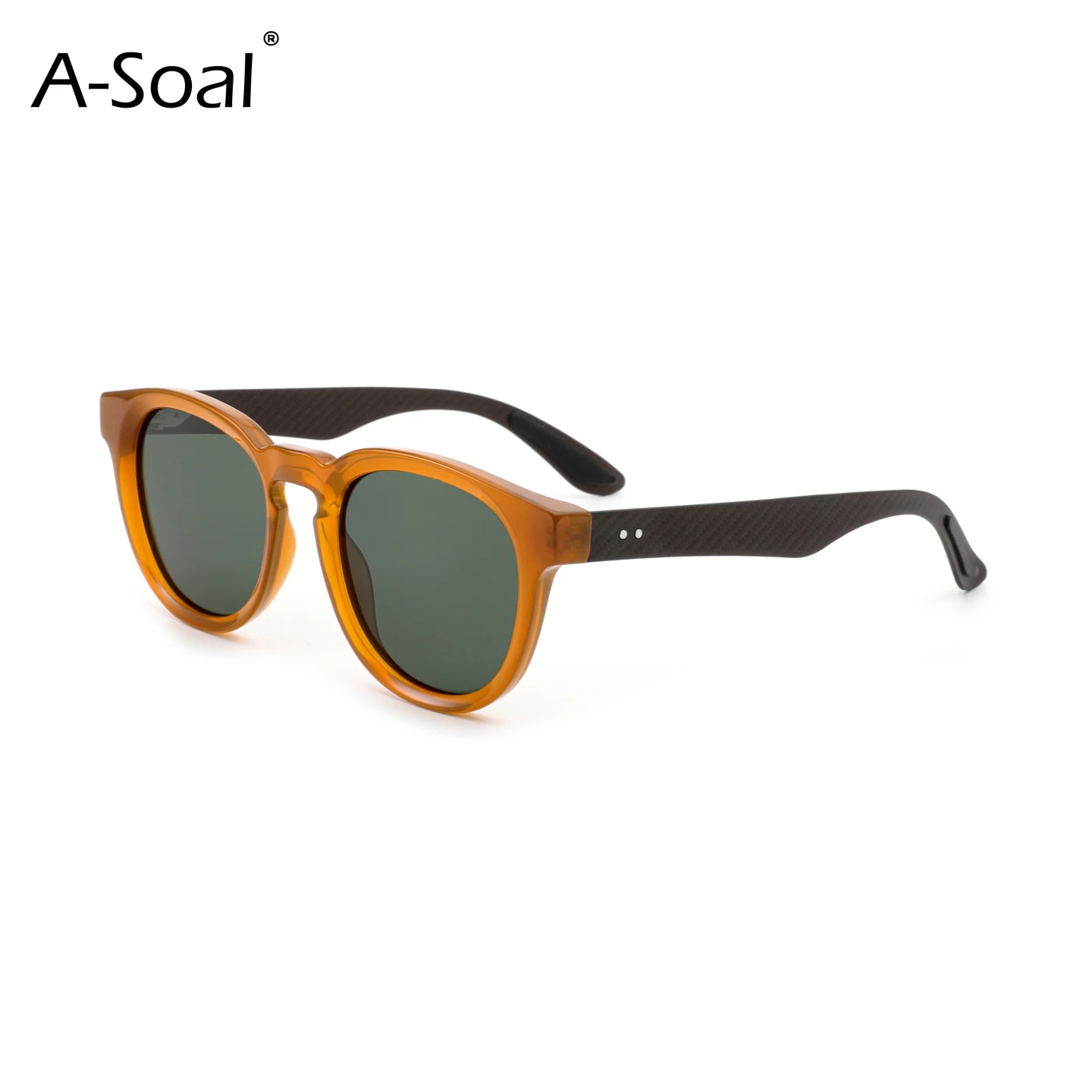 A-Soal 4401 Unisex Polarized Sunglasses Classic Acetate Frame With Carbon Fiber Temples Outdoor UV Protection Fashion Eyewear
A-Soal 4401 Unisex Polarized Sunglasses Classic Acetate Frame With Carbon Fiber Temples Outdoor UV Protection Fashion Eyewear