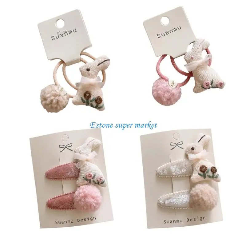 090B 1 Pair Toddler Hair Clips Hair Ties With Soft Rabbit Secure Hold And Vibrant Color Selection Hair Accessories
090B 1 Pair Toddler Hair Clips Hair Ties With Soft Rabbit Secure Hold And Vibrant Color Selection Hair Accessories