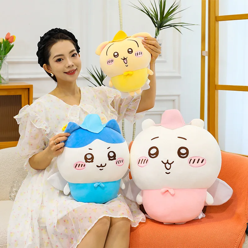 New Large size kawaii Chiikawa Stuffed Doll Hachiware Usagi Plush Doll for Kids Birthday Gift Cute Cartoon Animal Toy for Girls
New Large size kawaii Chiikawa Stuffed Doll Hachiware Usagi Plush Doll for Kids Birthday Gift Cute Cartoon Animal Toy for Girls