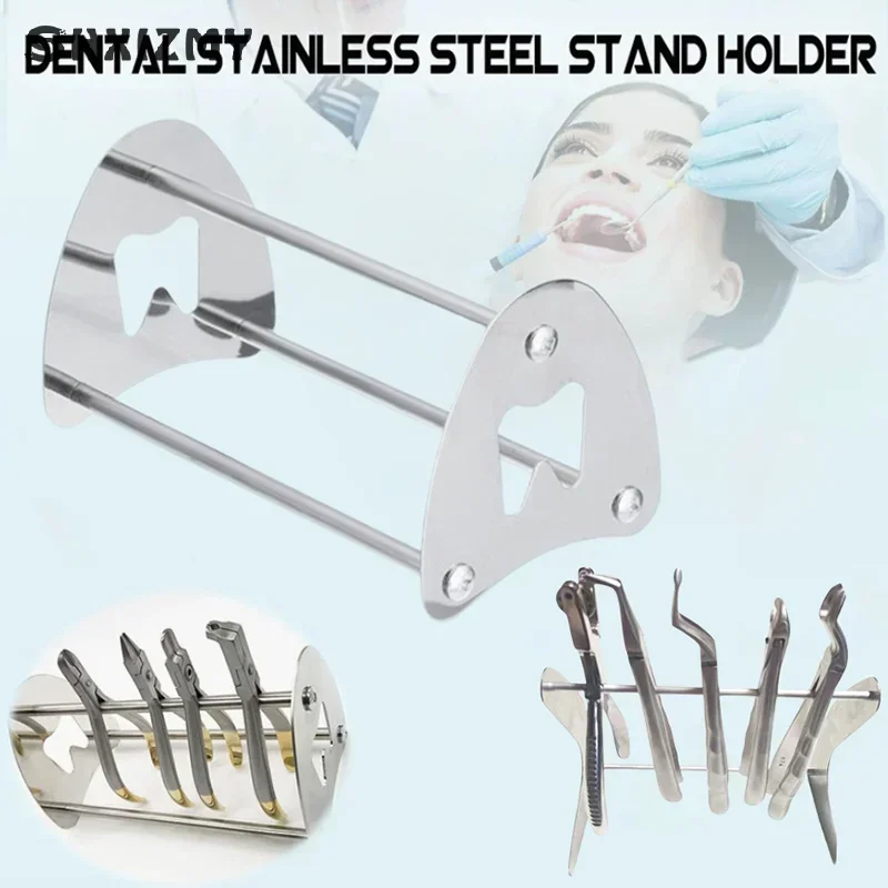 Dental Stainless Steel Pliers Forceps Stand Organize Holder Scissors Tooth Extraction Tongs Place Organize Storage Dentist Tool
Dental Stainless Steel Pliers Forceps Stand Organize Holder Scissors Tooth Extraction Tongs Place Organize Storage Dentist Tool