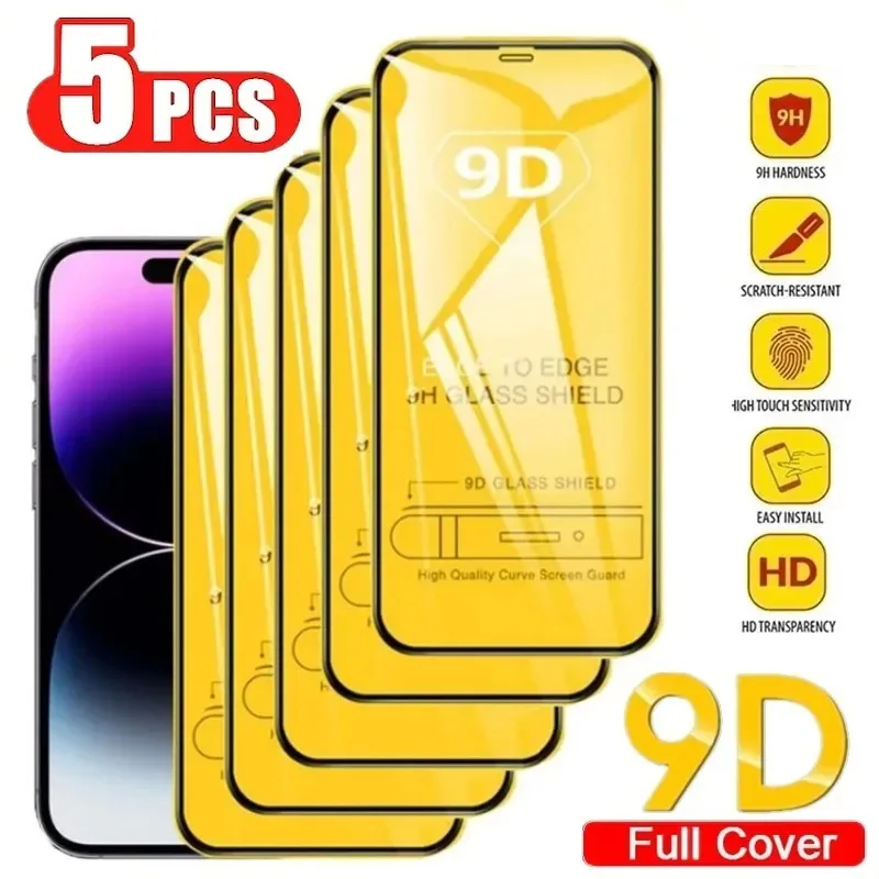 5PCS 9D Full Cover Screen Protector For Samsung A56 5G Galaxy A55 A54 A36 A35 A73 A34 A53 A52 A33 A72 A32 A70 A71 Tempered Glass
5PCS 9D Full Cover Screen Protector For Samsung A56 5G Galaxy A55 A54 A36 A35 A73 A34 A53 A52 A33 A72 A32 A70 A71 Tempered Glass