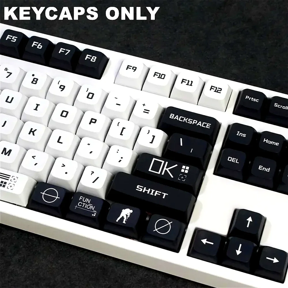 CSGO Printed Set XDA Keycaps Pbt 118 Keys Cartoon Black and White DIY for 60/84/98/108 Mechanical Keyboards
CSGO Printed Set XDA Keycaps Pbt 118 Keys Cartoon Black and White DIY for 60/84/98/108 Mechanical Keyboards