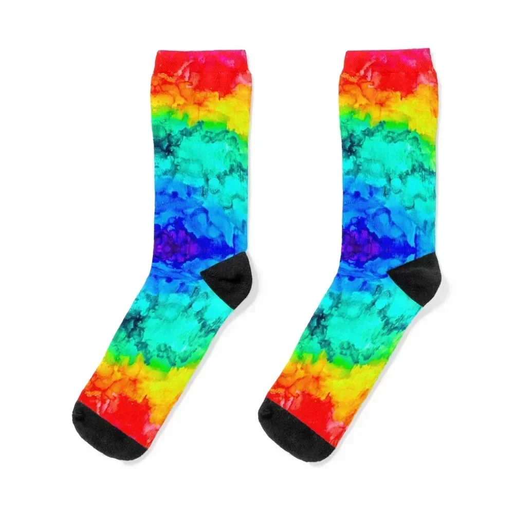 “Rainbow Rorschach” Alcohol Ink Print Socks moving stockings floor bright garter Run Socks For Girls Men's
“Rainbow Rorschach” Alcohol Ink Print Socks moving stockings floor bright garter Run Socks For Girls Men's
