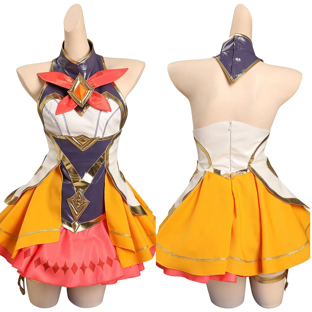 LOL Seraphine Star Guardian Cosplay Costume Dress Outfits Halloween Carnival Suit
LOL Seraphine Star Guardian Cosplay Costume Dress Outfits Halloween Carnival Suit