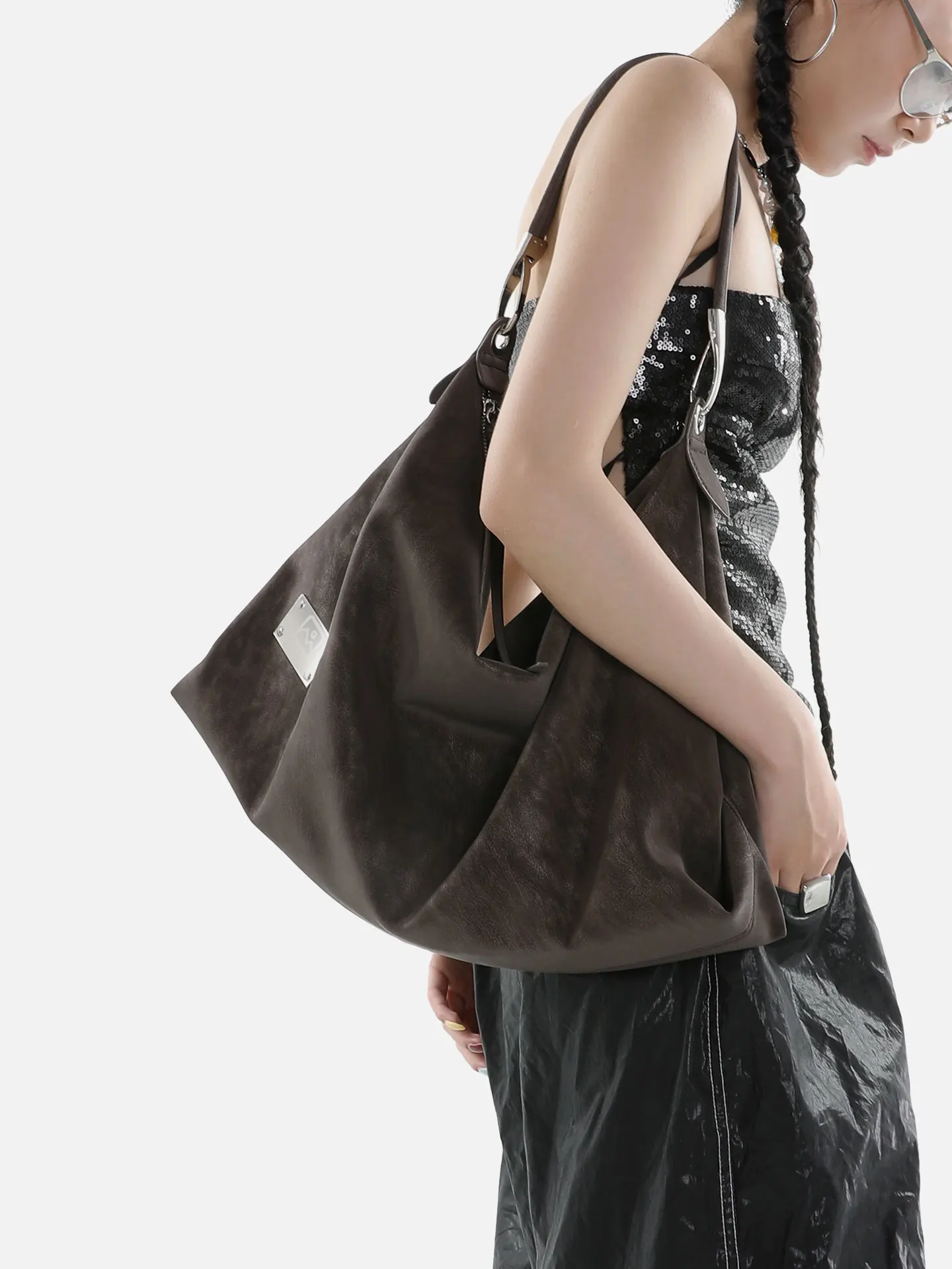 Original Lazy Vintage Underarm Large Capacity Commuter Tote Bag Single Shoulder Slant Cross Bag 2026 New Style Casual Simple ...
Original Lazy Vintage Underarm Large Capacity Commuter Tote Bag Single Shoulder Slant Cross Bag 2026 New Style Casual Simple ...
