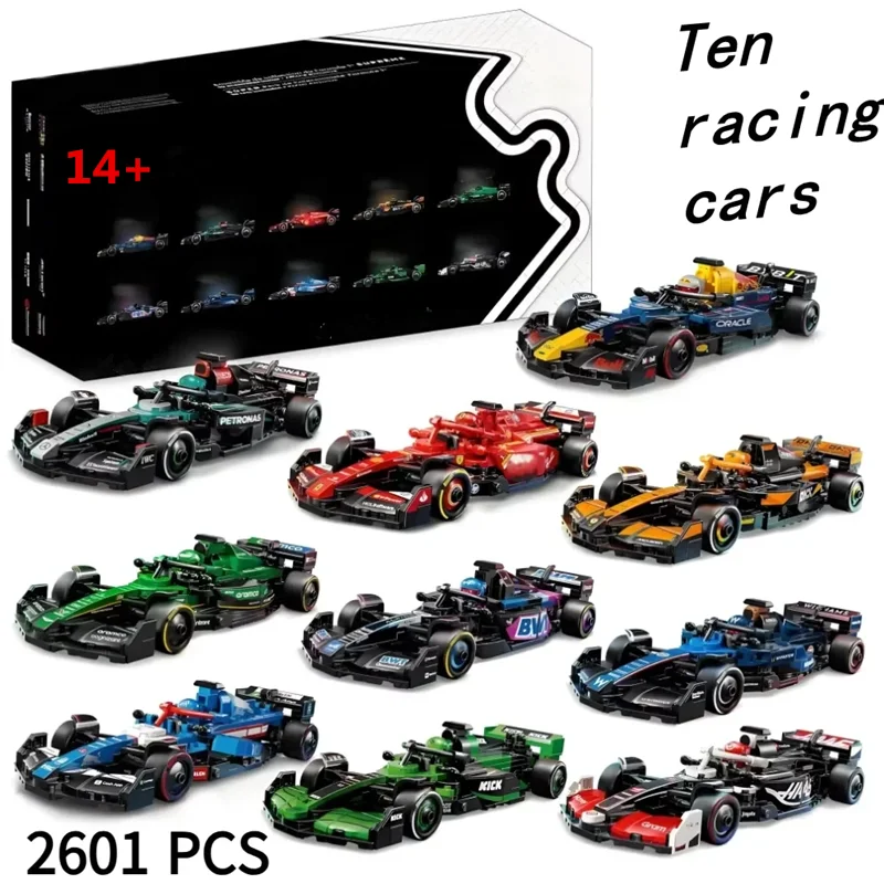 2601 pieces 2026 new 77242-77251 10 super sports car building blocks toy decoration model children's Christmas gift
2601 pieces 2026 new 77242-77251 10 super sports car building blocks toy decoration model children's Christmas gift