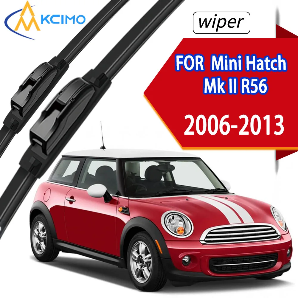 2Pcs Anti-Aging Rubber Wiper Blades For Mini Hatch Mk II R56 2006-2013 Front Window Replacement Parts
2Pcs Anti-Aging Rubber Wiper Blades For Mini Hatch Mk II R56 2006-2013 Front Window Replacement Parts