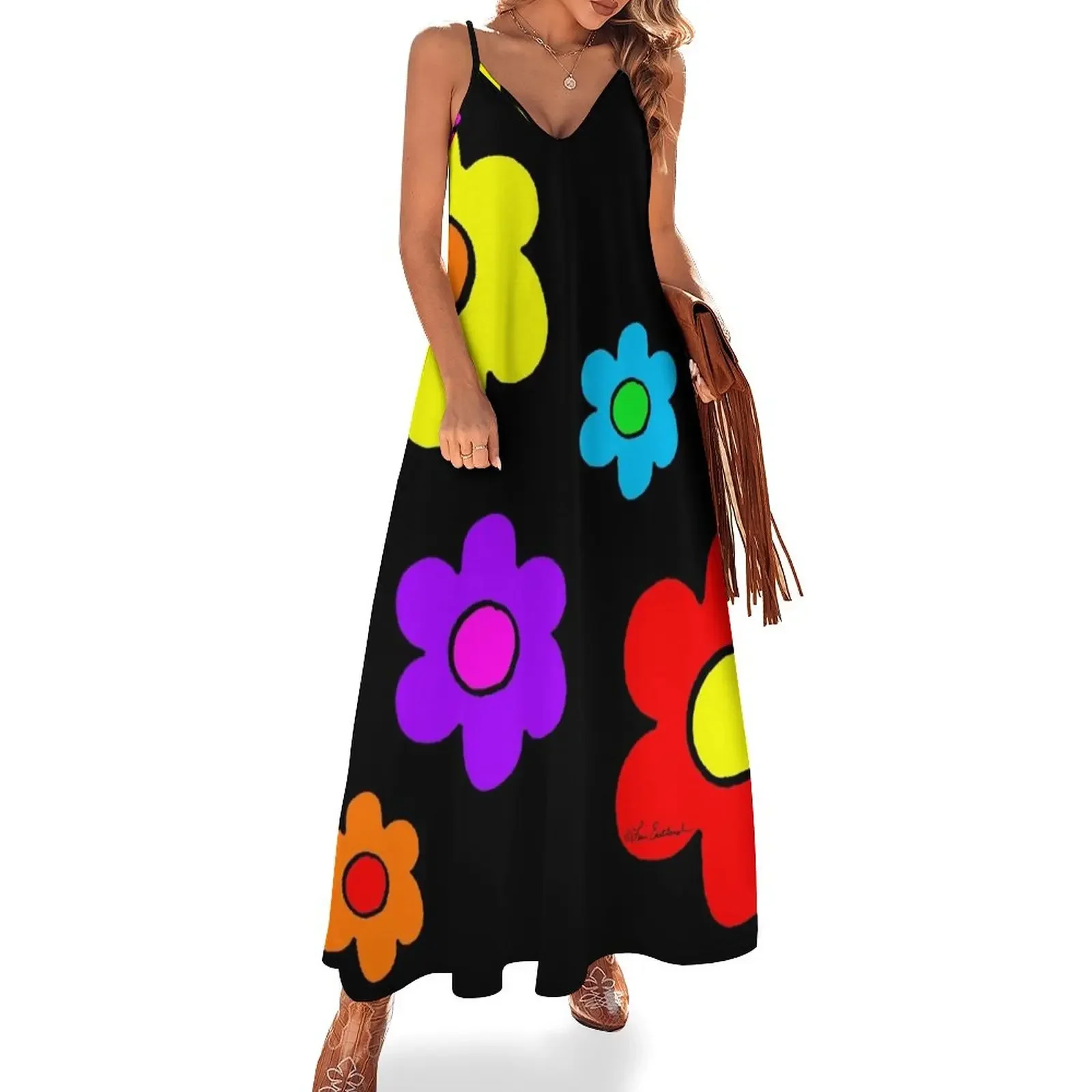 Pop Flowers Sleeveless Dress Women long dress Casual dresses women dresses dress dresses
Pop Flowers Sleeveless Dress Women long dress Casual dresses women dresses dress dresses