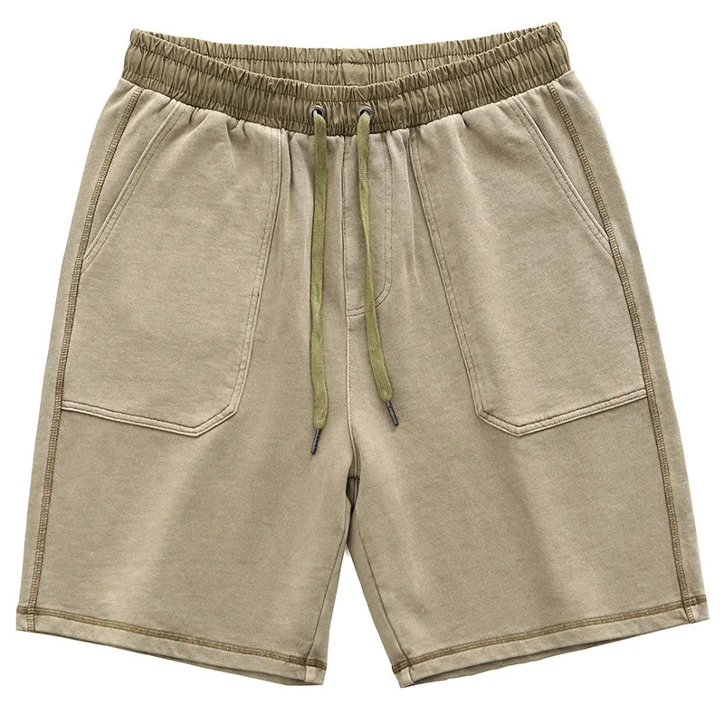 Casual shorts men's summer Japanese vintage wash done old cotton elastic waist thin style loose sweatpants
Casual shorts men's summer Japanese vintage wash done old cotton elastic waist thin style loose sweatpants