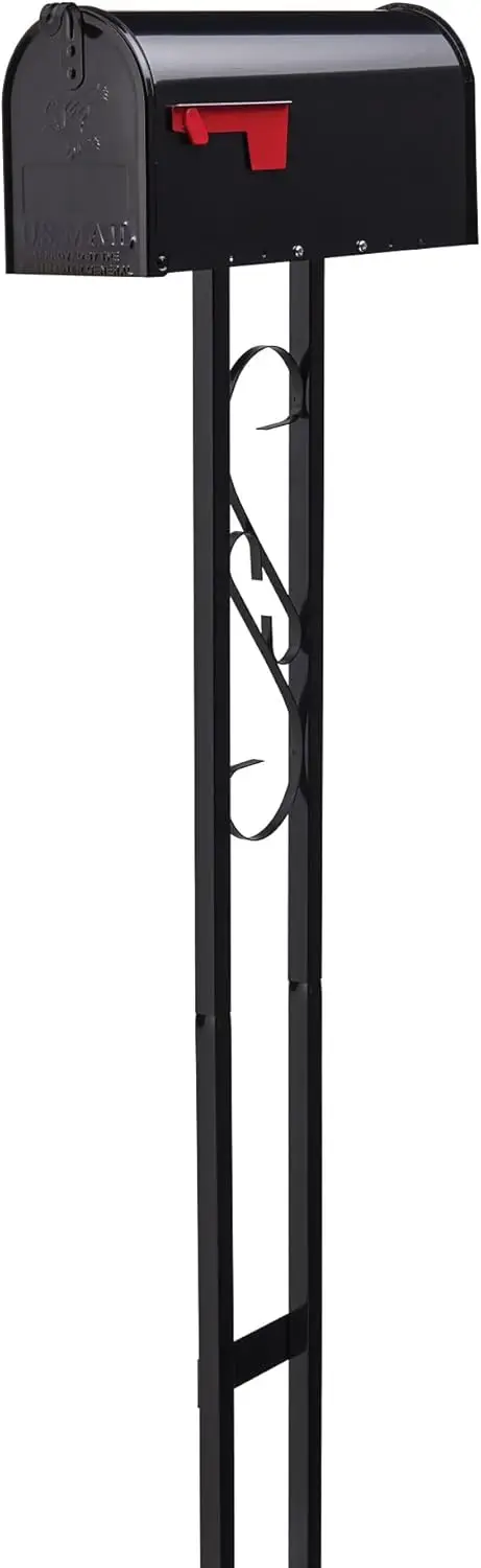 Weather-Resistant Steel Mailbox with Post, Medium Curbside, USPS Approved for Residential Use
Weather-Resistant Steel Mailbox with Post, Medium Curbside, USPS Approved for Residential Use