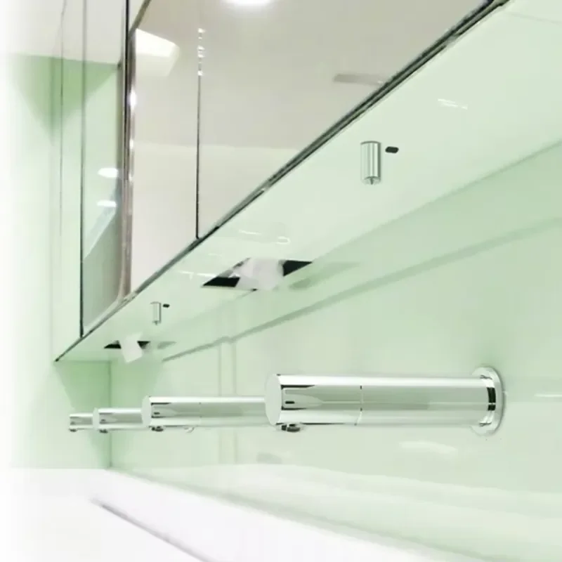 Bathroom Accessories Mirror Hidden Refillable Shampoo Automatic Soap Dispenser
Bathroom Accessories Mirror Hidden Refillable Shampoo Automatic Soap Dispenser