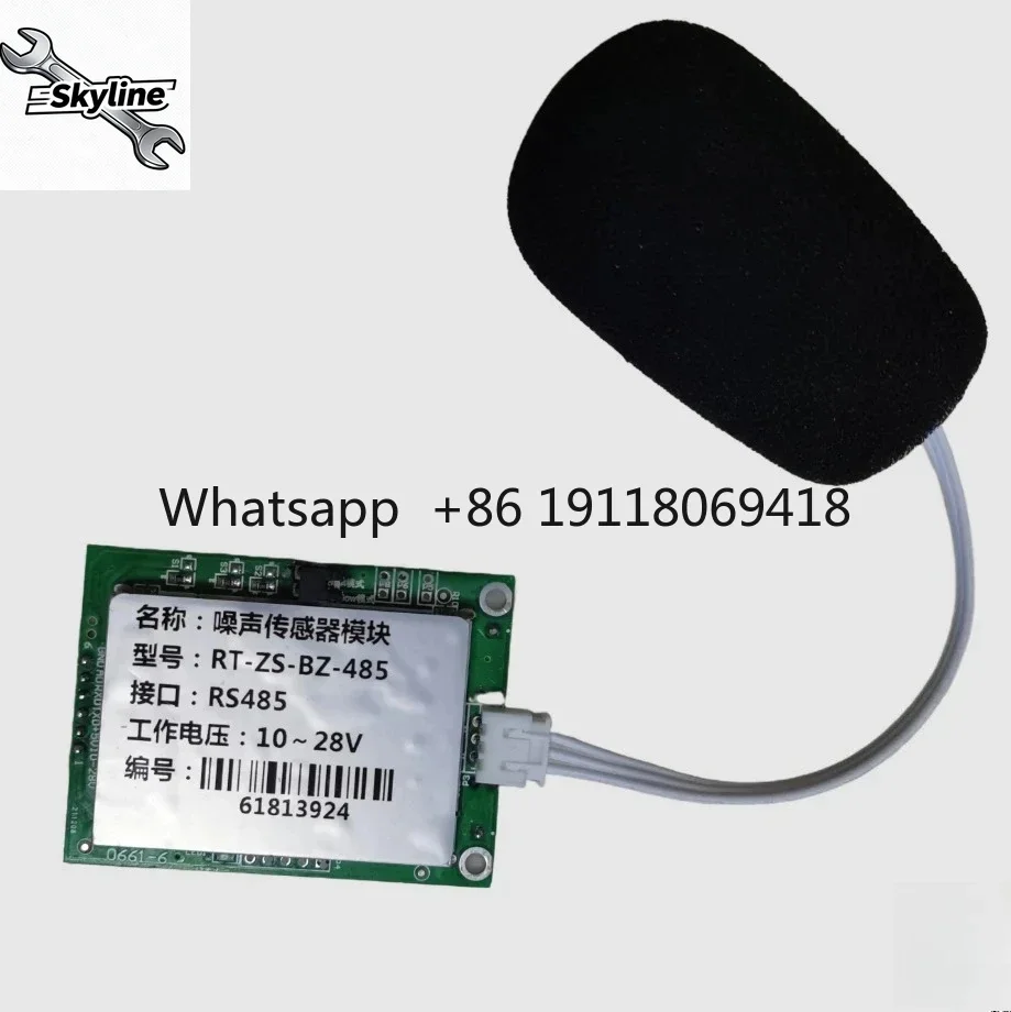 Noise Sensor Module RS485 Industrial Grade Noise Decibel Detector UART Sound Level Meter Dust Noise Meter
Noise Sensor Module RS485 Industrial Grade Noise Decibel Detector UART Sound Level Meter Dust Noise Meter