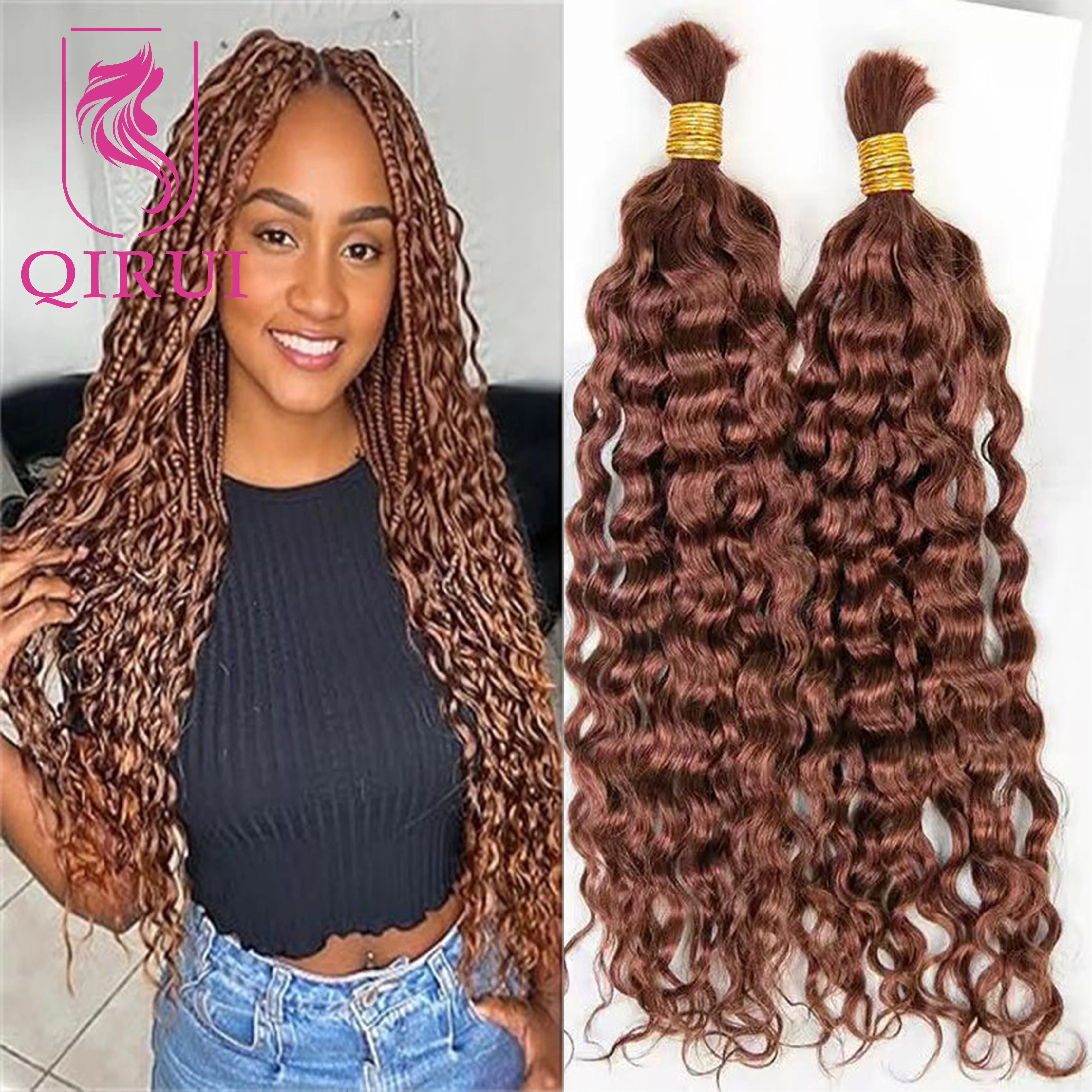Bulk Human Hair For Braiding Water Wave Blonde 33 27 Curly Double Drawn Wholesale Boho Braids Human Hair Extensions Bundles
Bulk Human Hair For Braiding Water Wave Blonde 33 27 Curly Double Drawn Wholesale Boho Braids Human Hair Extensions Bundles