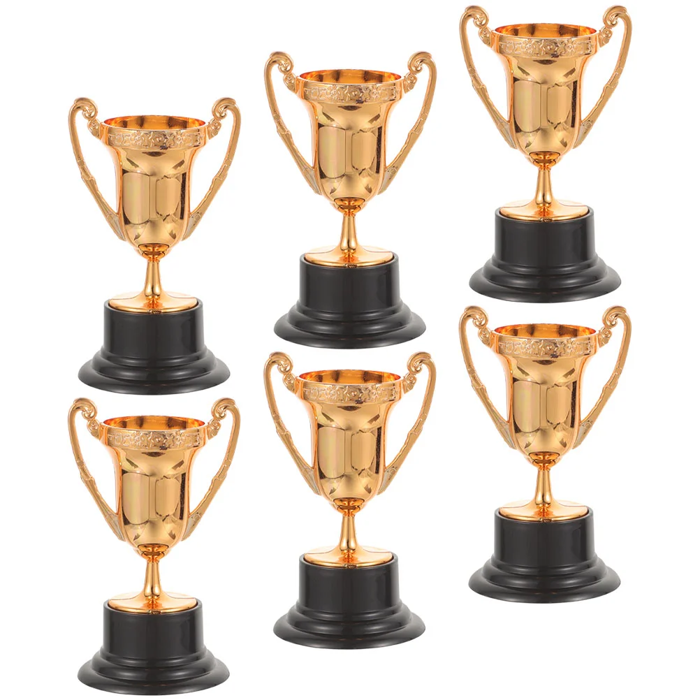 6 Pcs Toys Mini Trophy Ornaments for Kids Plastic Small Decorations Party Child Large Cup Trophies
6 Pcs Toys Mini Trophy Ornaments for Kids Plastic Small Decorations Party Child Large Cup Trophies