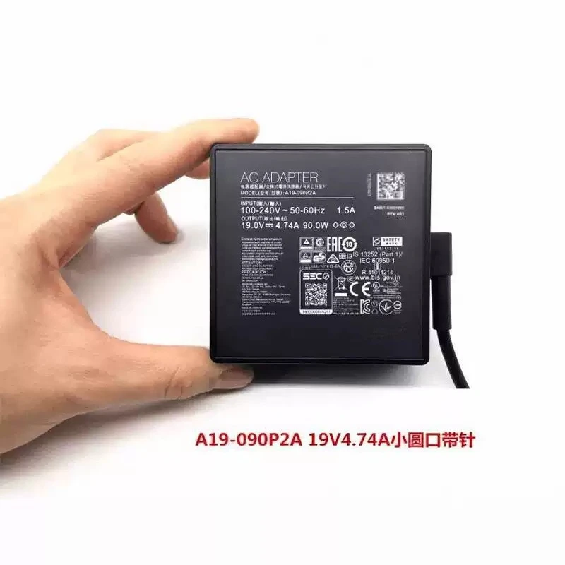 Original Power Adapter Compatible for ASUS A19-090P2A, Charger Cable for Vivobook PRO14/16 Laptops, 19V 4.74A
Original Power Adapter Compatible for ASUS A19-090P2A, Charger Cable for Vivobook PRO14/16 Laptops, 19V 4.74A