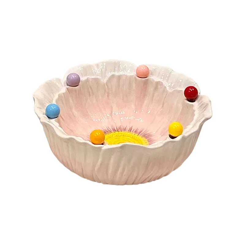 Flower fruit bowl high value with fruit fork especially beautiful bowl ceramic
Flower fruit bowl high value with fruit fork especially beautiful bowl ceramic