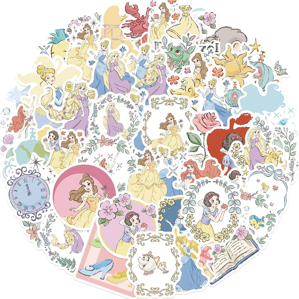 10/30/50pcs Mixed Disney Cartoon Princess Stickers Cute Snow White Belle Cinderella Anime Girl Decal Phone Diary Luggage Sticker
10/30/50pcs Mixed Disney Cartoon Princess Stickers Cute Snow White Belle Cinderella Anime Girl Decal Phone Diary Luggage Sticker