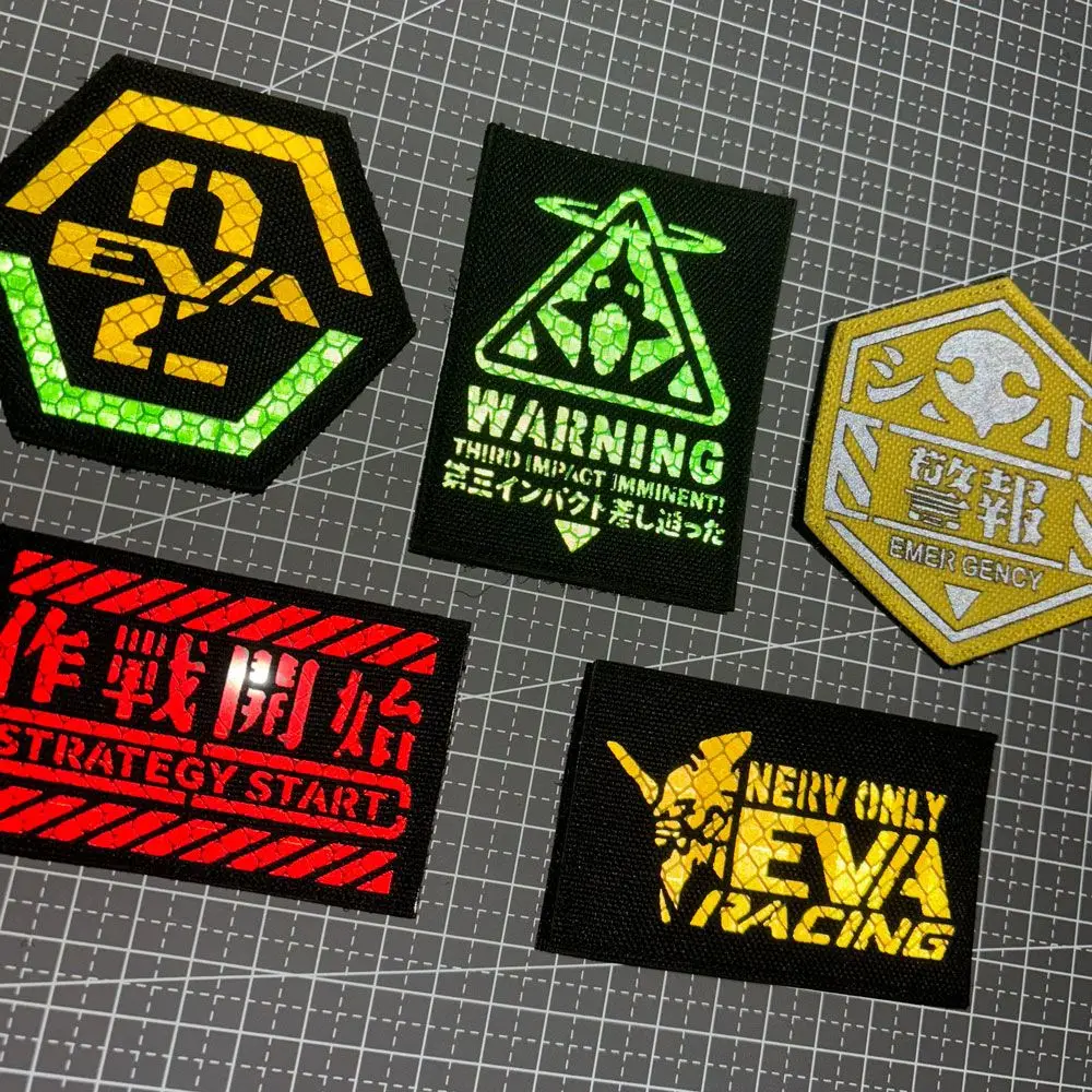 Anime EVA touch fastener Engraving reflective creative Velcro DIY badge backpack stickers Decorate small gifts
Anime EVA touch fastener Engraving reflective creative Velcro DIY badge backpack stickers Decorate small gifts