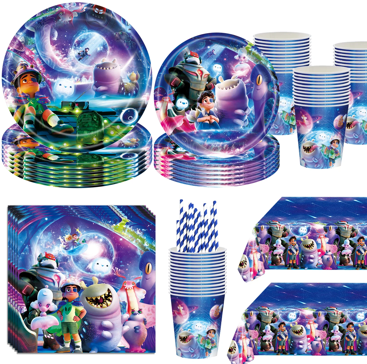 Disney Elio Birthday Party Decoration Space Set Tableware Tablecloth Cup Balloon Cake Topper Baby Boy Favor Game Party Supplie
Disney Elio Birthday Party Decoration Space Set Tableware Tablecloth Cup Balloon Cake Topper Baby Boy Favor Game Party Supplie