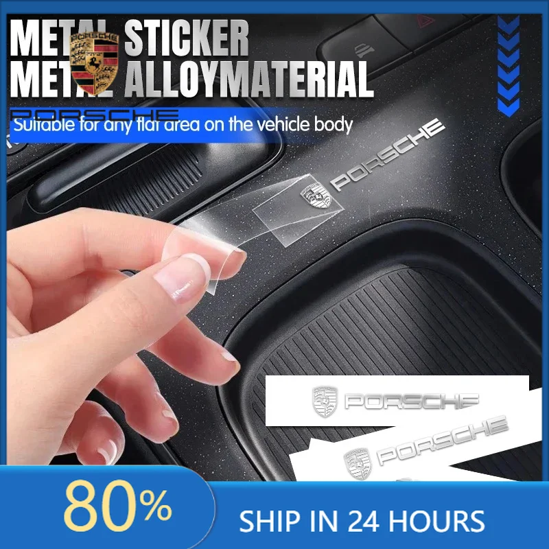Наклейки для интерьера автомобиля Porsche 3D Metal, для Porsche Cayenne, Panamera, Macan, 911, Taycan, Boxster, креативные водонепроницаемые наклейки для авто.
Наклейки для интерьера автомобиля Porsche 3D Metal, для Porsche Cayenne, Panamera, Macan, 911, Taycan, Boxster, креативные водонепроницаемые наклейки для авто.