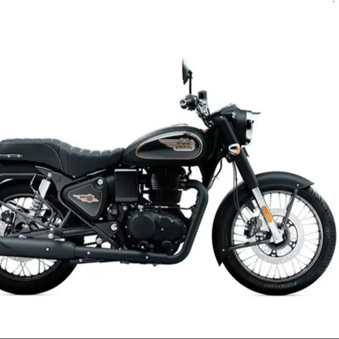 Оригинальный новый 2024-22025 для Royal Enfield Bullet 350, черное золото, новый уличный мотоцикл, готовый к экспортирую по всему миру
Оригинальный новый 2024-22025 для Royal Enfield Bullet 350, черное золото, новый уличный мотоцикл, готовый к экспортирую по всему миру