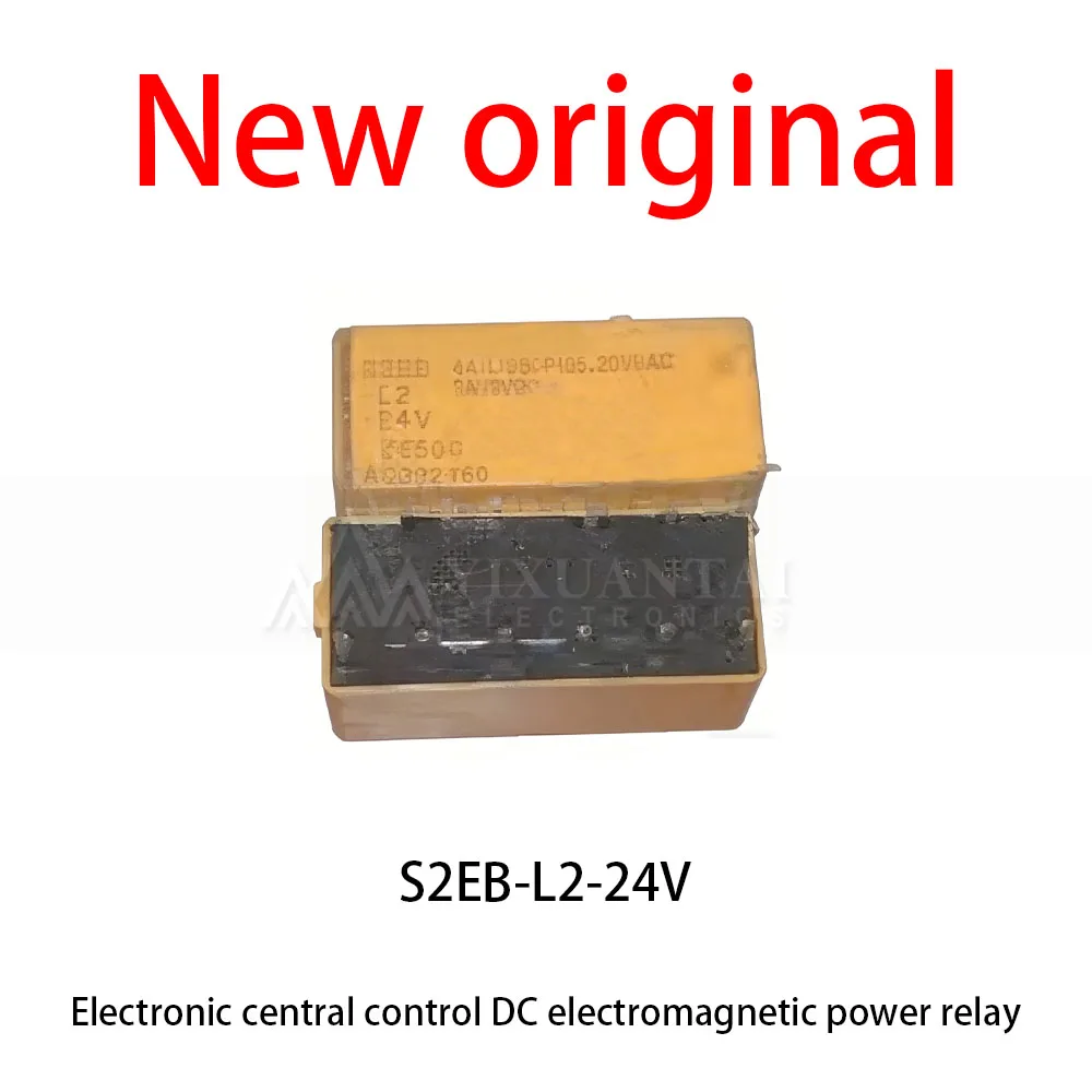 2Pcs/Lot New original S2EB-L2-24V Electronic central control DC electromagnetic power relay
2Pcs/Lot New original S2EB-L2-24V Electronic central control DC electromagnetic power relay