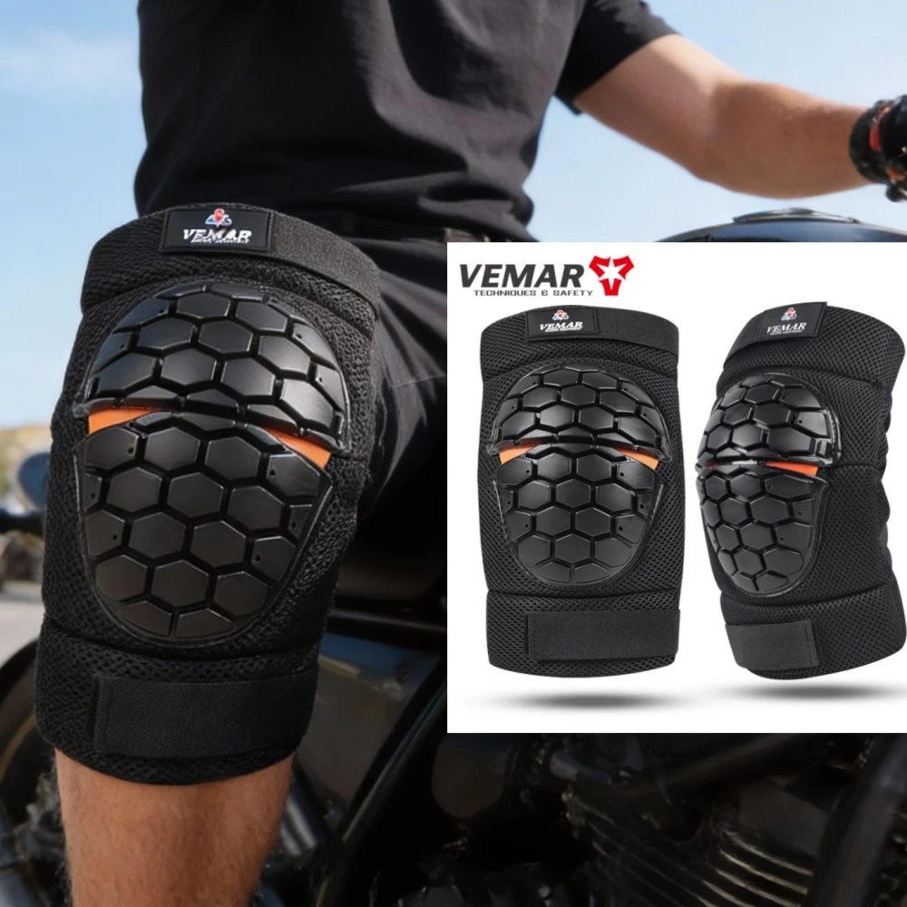 VEMAR High Quality Motorcycle Knee & Elbow Pads: Breathable Summer Design, Shock Absorption, Great Value for Motocross
VEMAR High Quality Motorcycle Knee & Elbow Pads: Breathable Summer Design, Shock Absorption, Great Value for Motocross