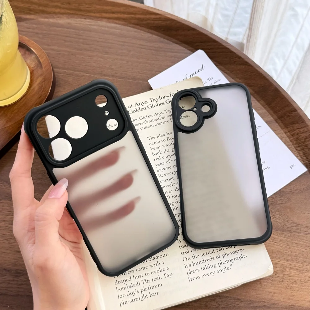 Stylish Matte Frosted Translucent Case For iPhone 17 Air 16E 15 14 Plus 13 12 11 Pro Max Wireless Charge Anti-Drop Protect Cover
Stylish Matte Frosted Translucent Case For iPhone 17 Air 16E 15 14 Plus 13 12 11 Pro Max Wireless Charge Anti-Drop Protect Cover