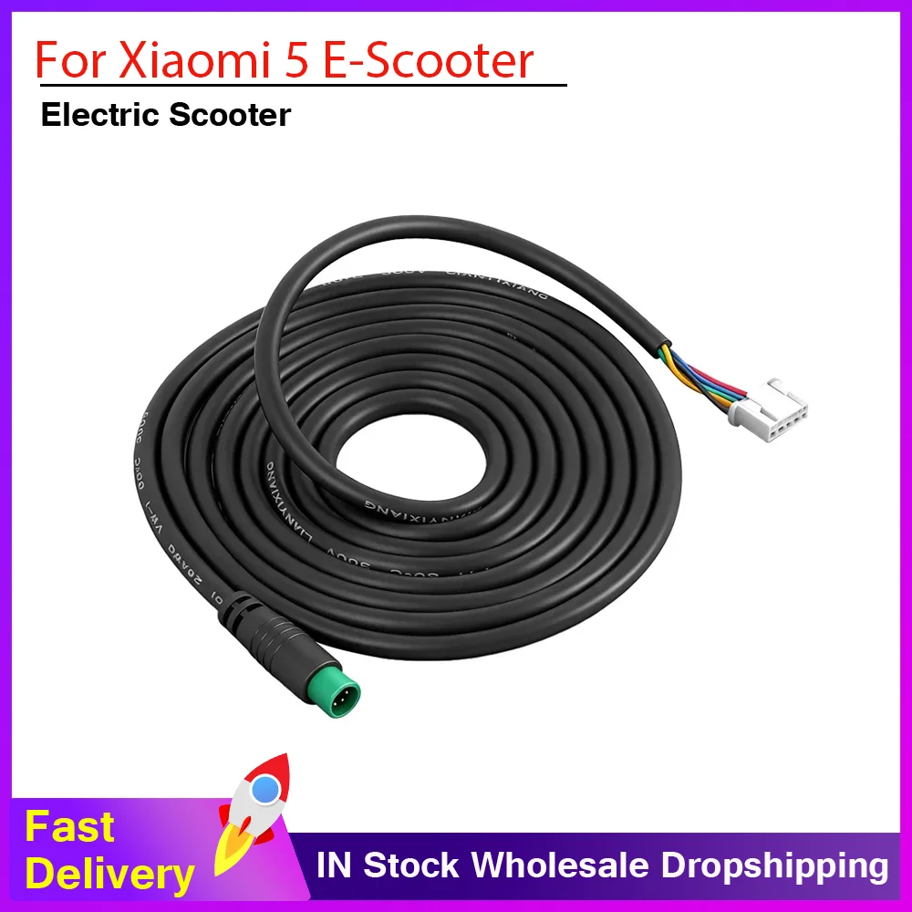 Controller Data Line Instrument Line Connection Cable for Xiaomi 5 E-Scooter KickScooter Controller Data Cable Replacement Parts