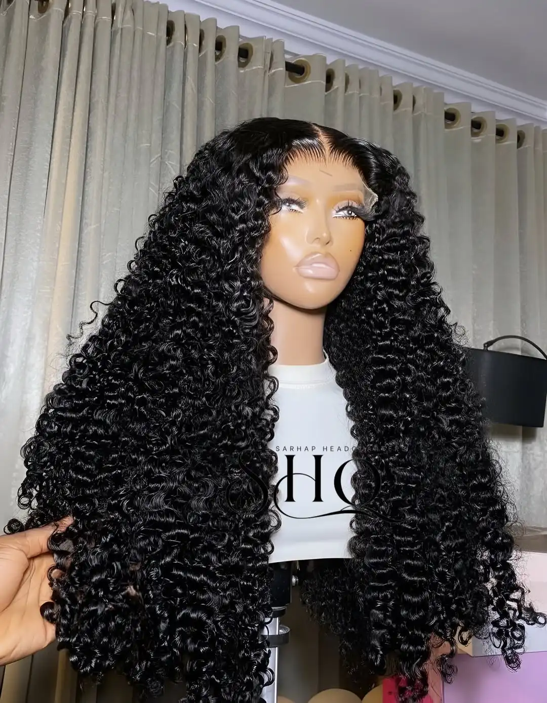 30 40Inch Curly Wigs 13x6 HD Transparent Lace Frontal Human Hair Deep Wave Frontal Wig 250% Density Raw Hair Brazilian For Women
30 40Inch Curly Wigs 13x6 HD Transparent Lace Frontal Human Hair Deep Wave Frontal Wig 250% Density Raw Hair Brazilian For Women
