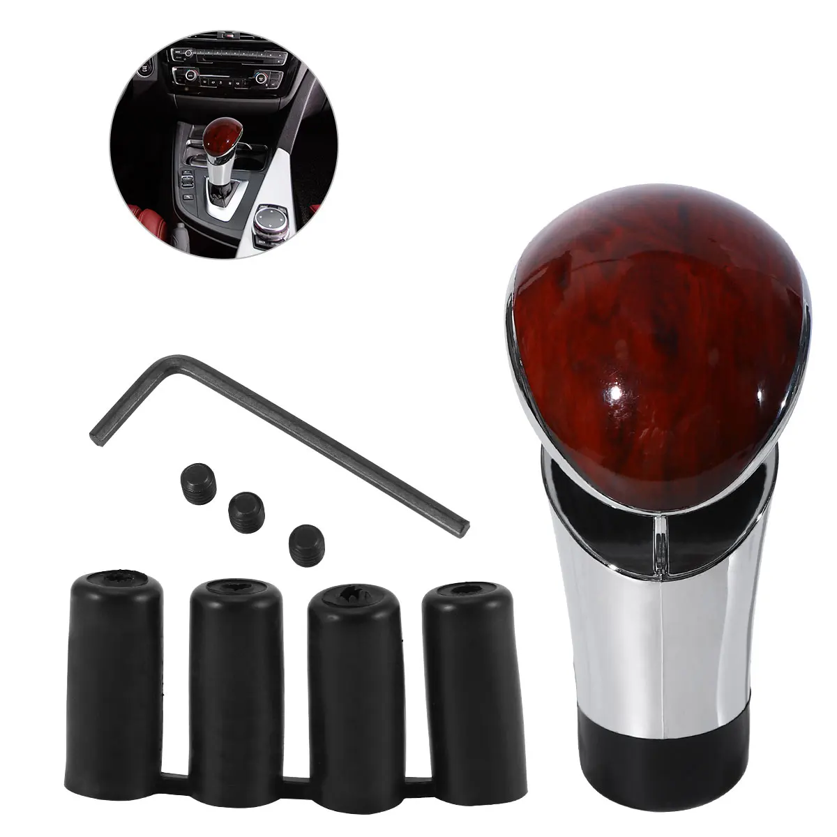 Stylish Durable Plastic Car Gear Knob Lever Stick Replacement Upgrade Auto Transmission Shift Handle Easy Install
Stylish Durable Plastic Car Gear Knob Lever Stick Replacement Upgrade Auto Transmission Shift Handle Easy Install