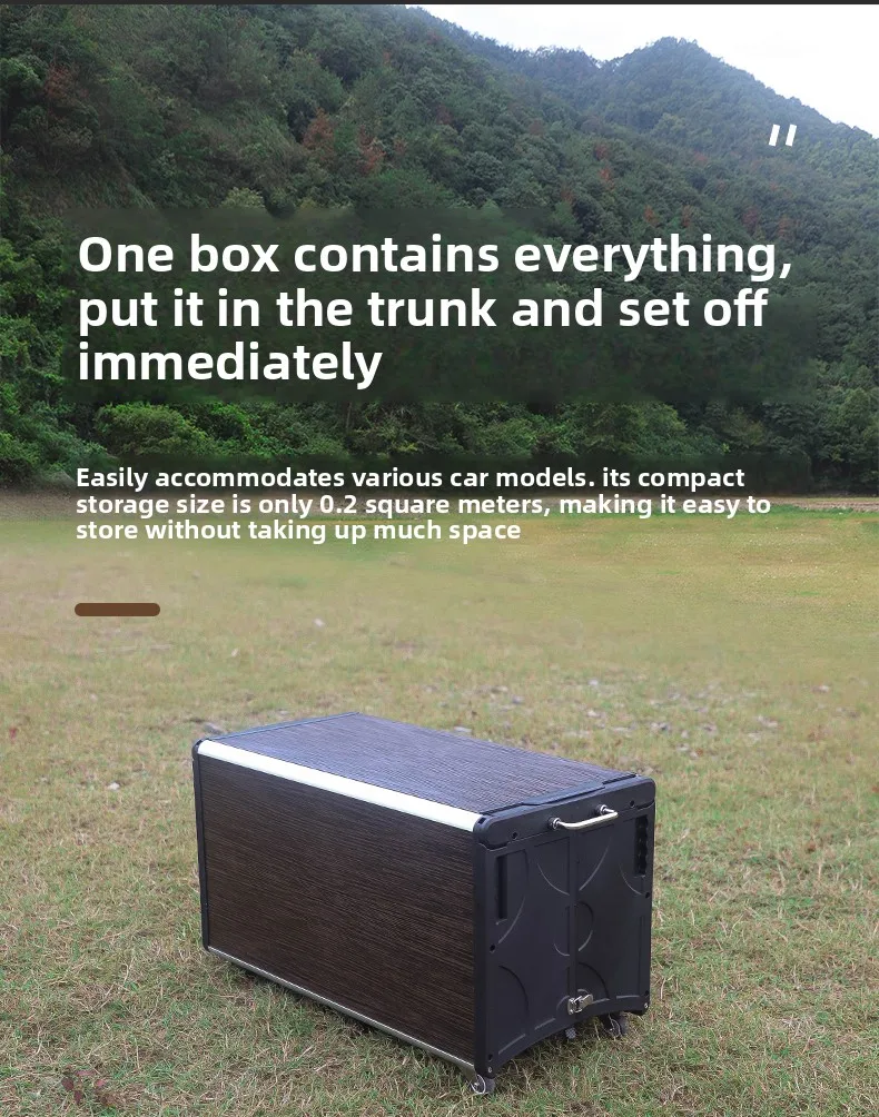 BuLin's double pull 2026outdoor mobile kitchen full-function portable little magic kitchen camping self-driving travel equipment
BuLin's double pull 2026outdoor mobile kitchen full-function portable little magic kitchen camping self-driving travel equipment