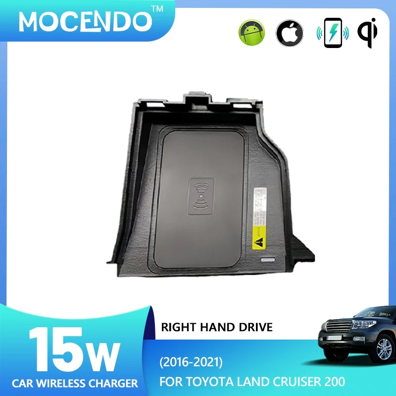 For Toyota Land Cruiser 200 LC200 2016 2017 2018 2019 2021 2020 LHDCar wireless charger QI cordless charge board fast charging
For Toyota Land Cruiser 200 LC200 2016 2017 2018 2019 2021 2020 LHDCar wireless charger QI cordless charge board fast charging
