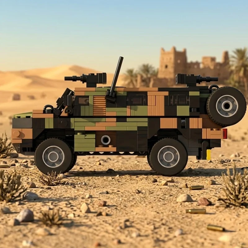 567PCS PMV Armored Car Model MOC Building Bricks War Equipment Modular Technology Assemble Children Toys Suit Gifts Holiday
567PCS PMV Armored Car Model MOC Building Bricks War Equipment Modular Technology Assemble Children Toys Suit Gifts Holiday