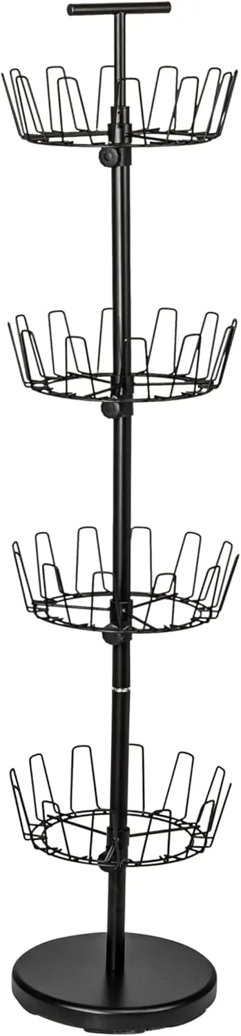 4-Tier Shoe Storage Tree, Matte Black
4-Tier Shoe Storage Tree, Matte Black