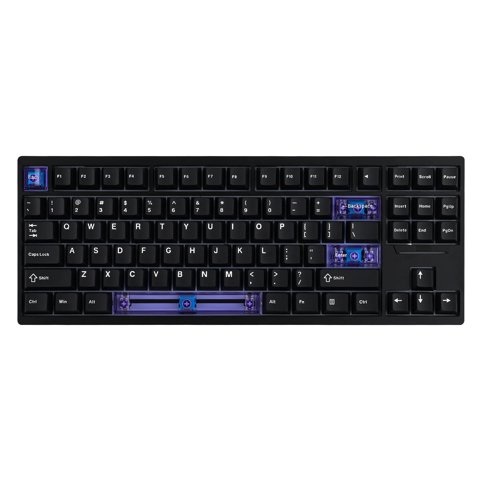 Проводная алюминиевая механическая клавиатура EPOMAKER Magcore 87 TKL ANSI с возможностью горячей замены, прокладочная, с индуктивным переключателем для Mac/WIN
Проводная алюминиевая механическая клавиатура EPOMAKER Magcore 87 TKL ANSI с возможностью горячей замены, прокладочная, с индуктивным переключателем для Mac/WIN