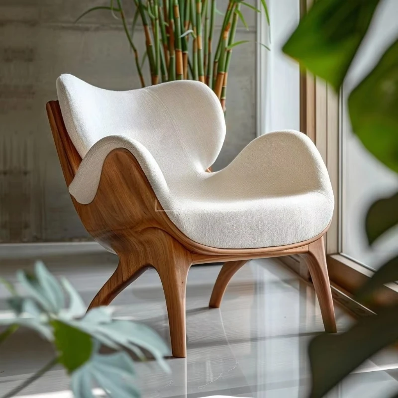 Light luxury lounge chair living room solid wood frame armchair oak leg cotton cushion single sofa chair
Light luxury lounge chair living room solid wood frame armchair oak leg cotton cushion single sofa chair