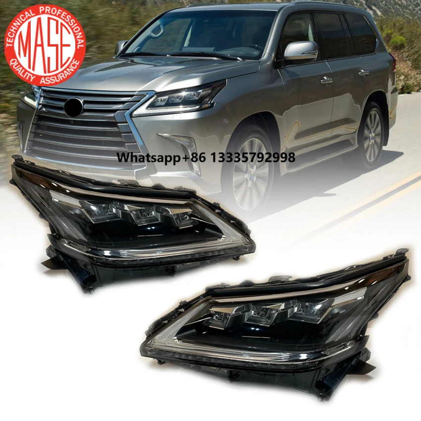 CZJF LED 3 Lens Headlight for Lexus LX570 2016 2017 2018 2019 Head Lamp LED Headlamp DRL
CZJF LED 3 Lens Headlight for Lexus LX570 2016 2017 2018 2019 Head Lamp LED Headlamp DRL