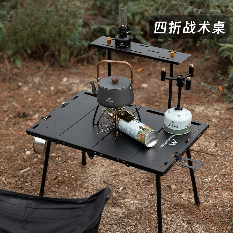 Four-fold tactical table outdoor camping aluminum alloy table adjustable portable folding easy storage thickened
Four-fold tactical table outdoor camping aluminum alloy table adjustable portable folding easy storage thickened