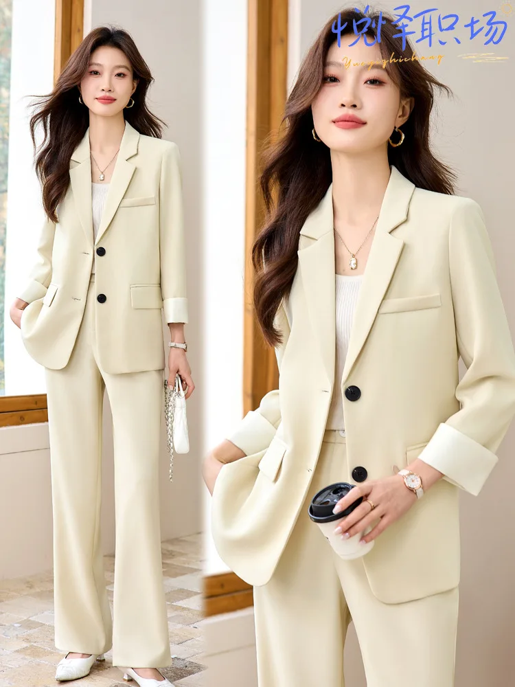 Brown women's blazer2025New professional style formal women's suit, college student suit, workwear
Brown women's blazer2025New professional style formal women's suit, college student suit, workwear