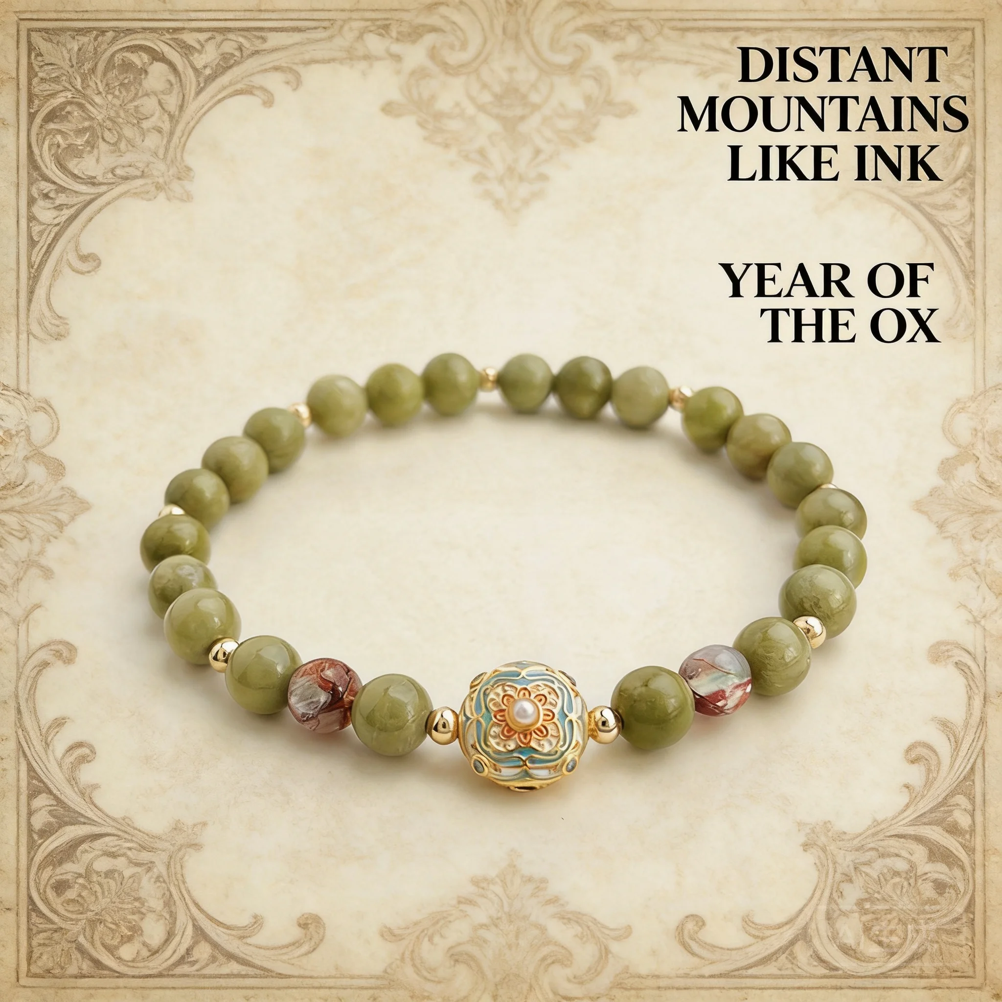 Beaded Bracelet for Women 2026 Sweet Forest Style Avocado Green Natural Alashan Stone Enamel Painted Spring Daily Wear Jewelry
Beaded Bracelet for Women 2026 Sweet Forest Style Avocado Green Natural Alashan Stone Enamel Painted Spring Daily Wear Jewelry