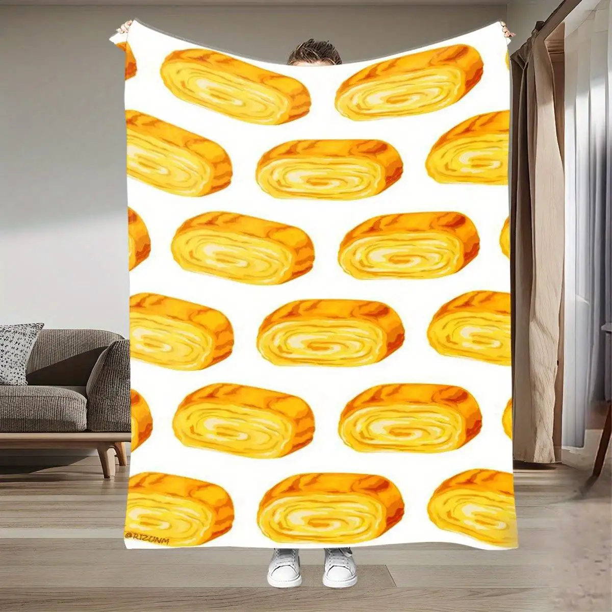 1 шт. одеяло с мультяшным кондитерским узором, полиэфирная ткань, можно стирать в машине, подходит для украшения спальни и гостиной
1 шт. одеяло с мультяшным кондитерским узором, полиэфирная ткань, можно стирать в машине, подходит для украшения спальни и гостиной