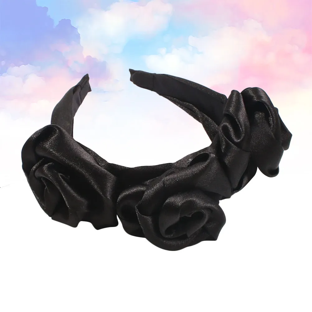 Cloth Rose Headband Women's Fashion Hair Hoop for Party Wedding Carnival Masquerade Fancy Dress Solid Black Comfortable
Cloth Rose Headband Women's Fashion Hair Hoop for Party Wedding Carnival Masquerade Fancy Dress Solid Black Comfortable