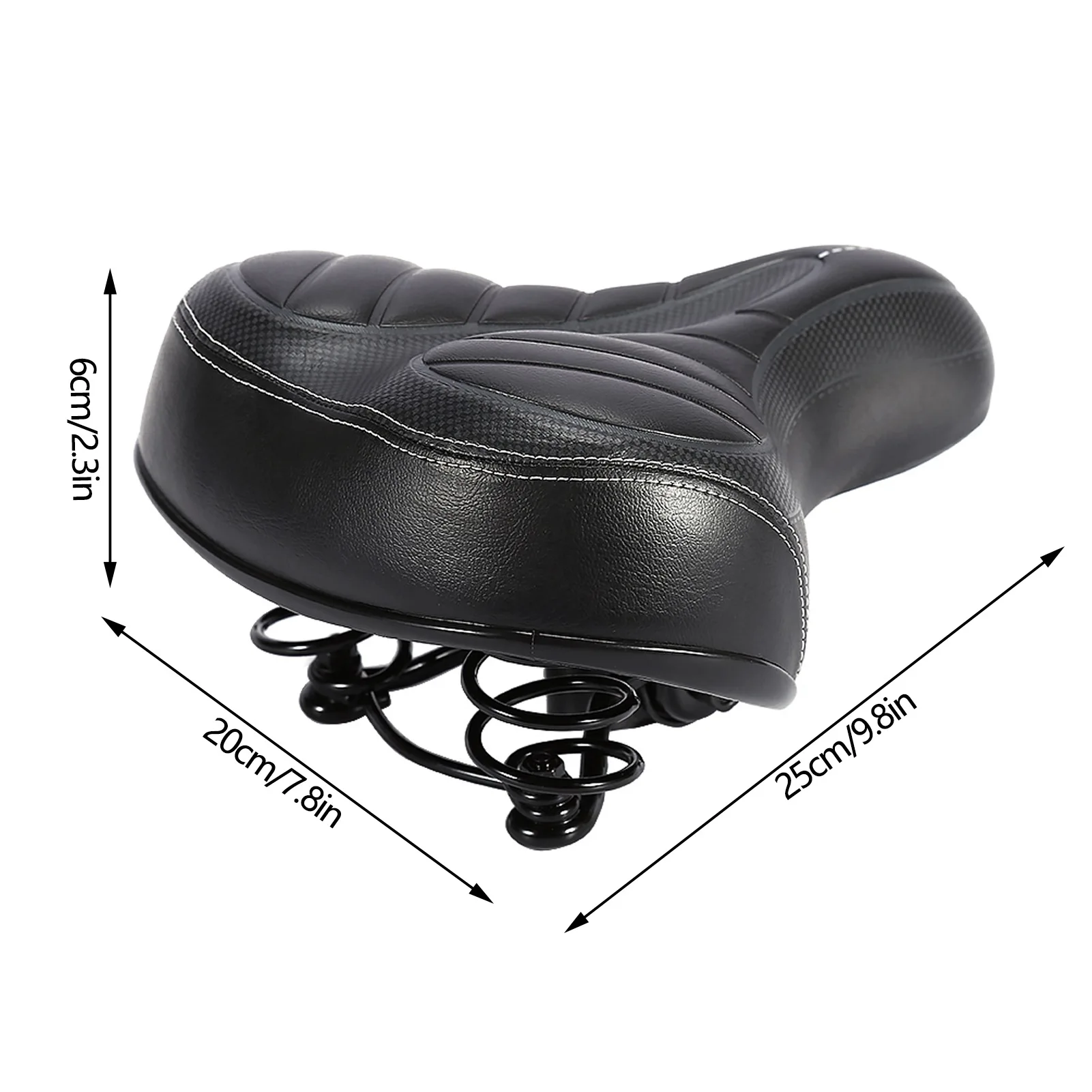Soft Bike Seat, Bike Saddle City Bike Saddle Ultra Soft Cushion Thicker Mountain Bike Bicycle Matte Black Seat
Soft Bike Seat, Bike Saddle City Bike Saddle Ultra Soft Cushion Thicker Mountain Bike Bicycle Matte Black Seat