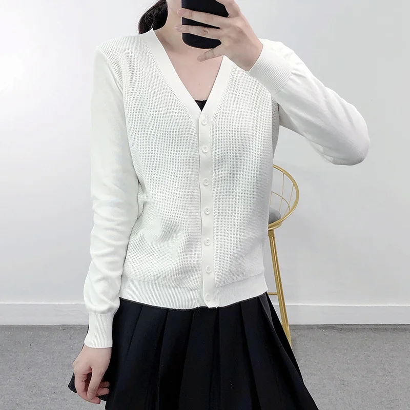 Elegant Apricot Slim Fit Irregular Cardigan for Women Spring Autumn Knitwear Simple Casual Outerwear Loose Sweater
Elegant Apricot Slim Fit Irregular Cardigan for Women Spring Autumn Knitwear Simple Casual Outerwear Loose Sweater